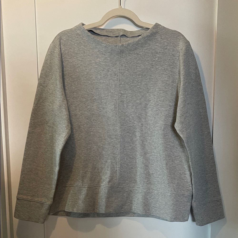 Gray Crewneck Sweatshirt